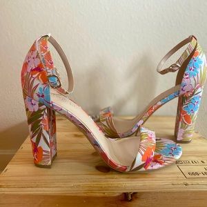 JustFab Lorelai block heeled sandal